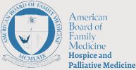 American Board of Family Medicine Hospice and Palliative Medicine logo