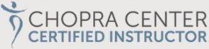 Chopra Center certified instructor logo